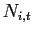 $ N_{i,t}$