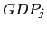 $ GDP_{j}$