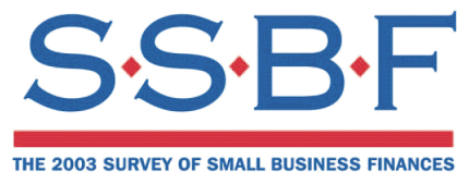 SSBF The 2003 Survey of Small Business Finances Logo