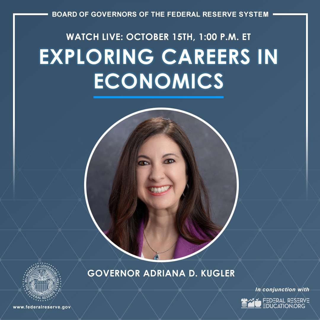 Exploring Careers in Economics - Watch Live