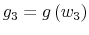  g_{3}=g\left( w_{3}\right) 