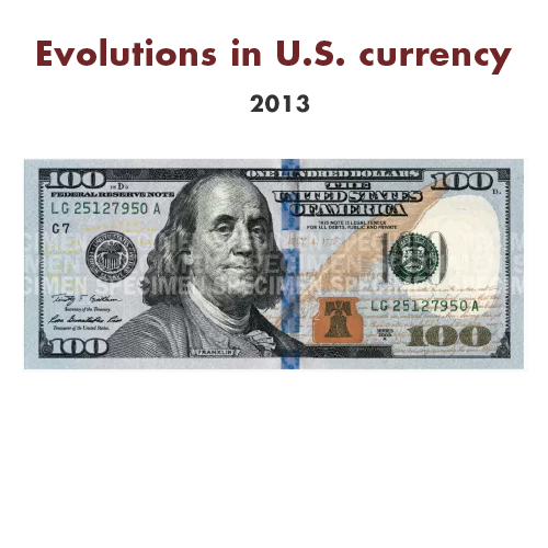 2013 currency
